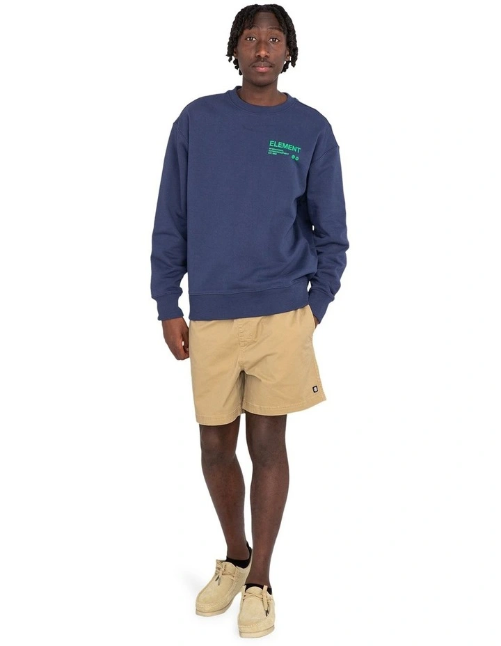Equipment Relaxed Fit Sweatshirt in Blue image 5