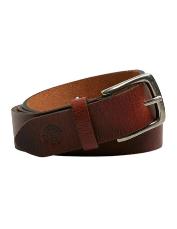 Foundation Leather Belt in Brown
