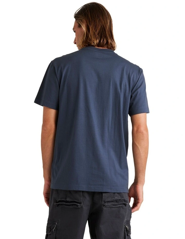 From Here T-shirt in Blue image 2