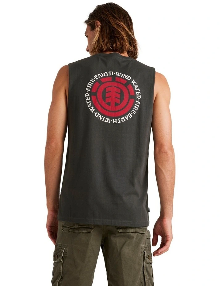 Seal Bp Muscle Tank in Black image 2