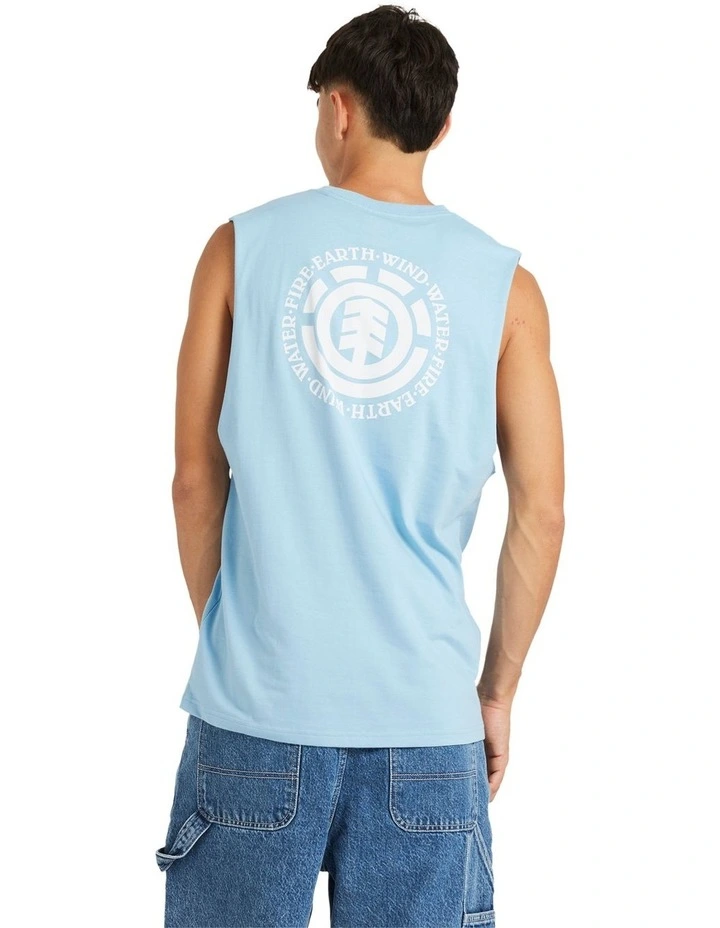 Seal BP Muscle Shirt in Blue image 2