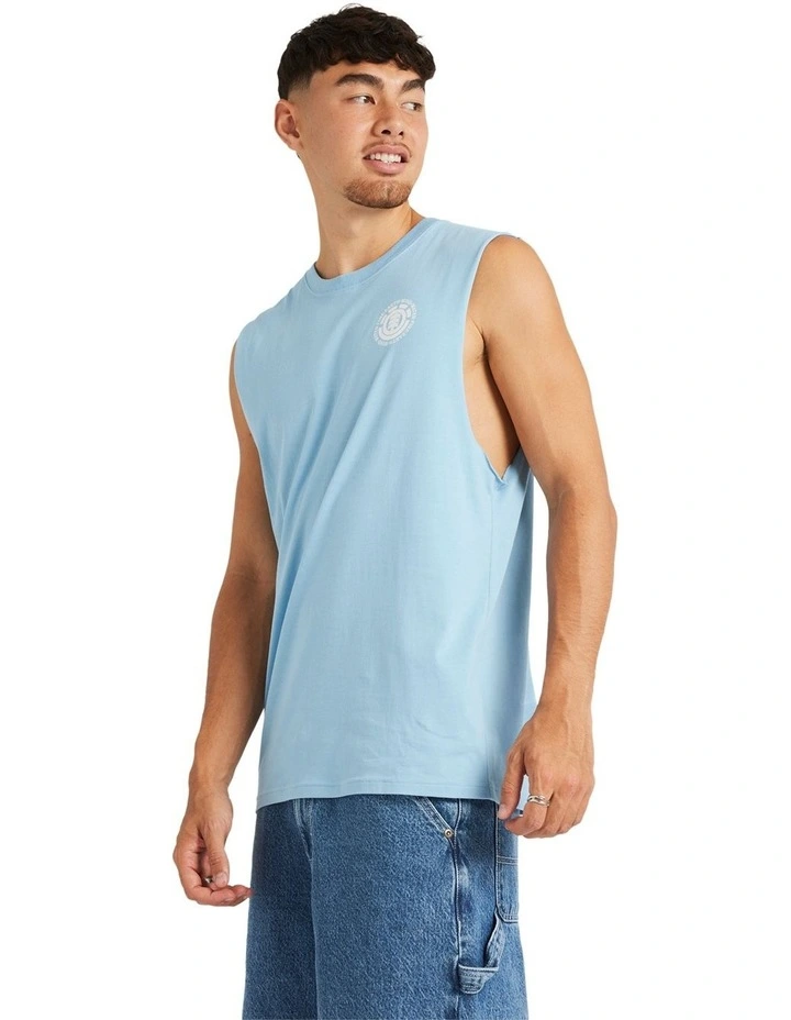 Seal BP Muscle Shirt in Blue image 3