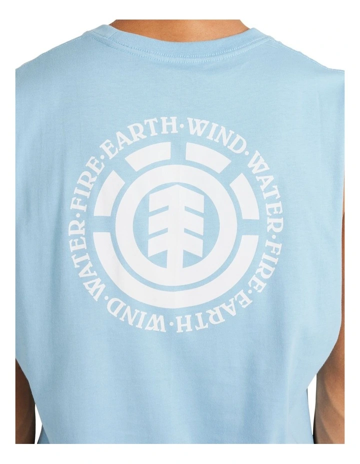 Seal BP Muscle Shirt in Blue image 4