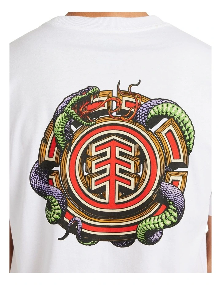 Snake T-shirt in White image 4
