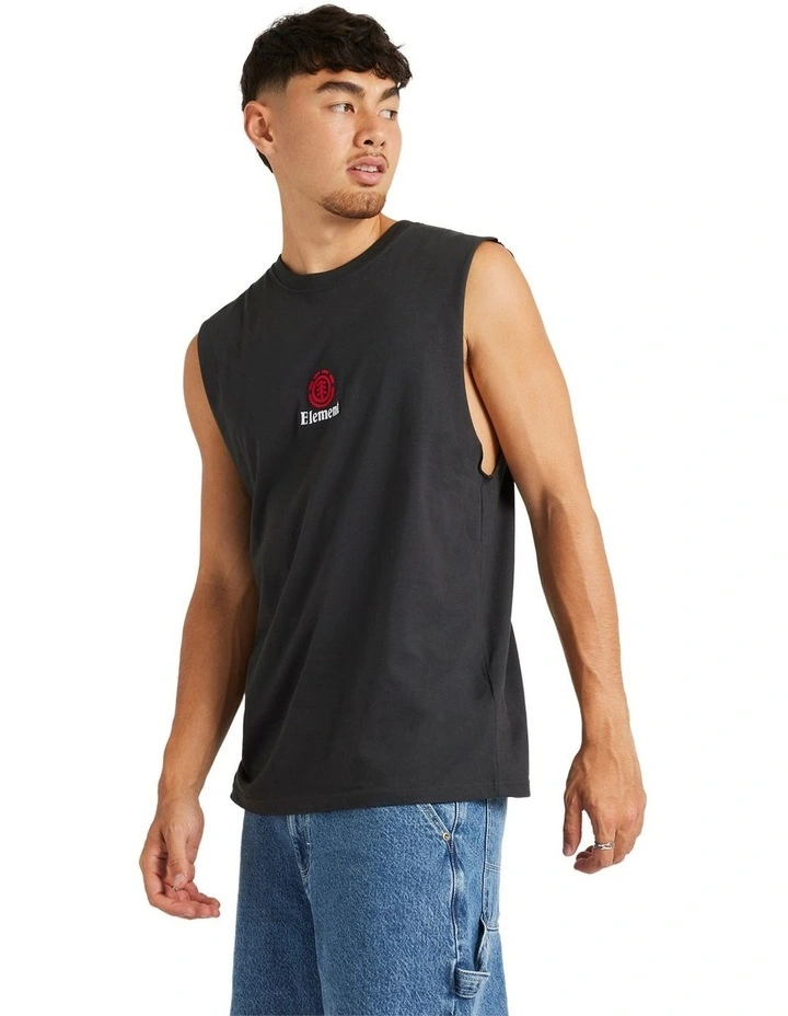 Canyon Muscle Shirt in Black image 3