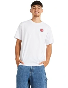 Seal Back T-shirt in White