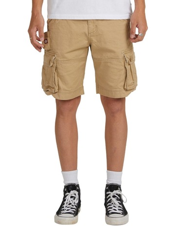 Element Source Cargo Shorts In Khaki | MYER