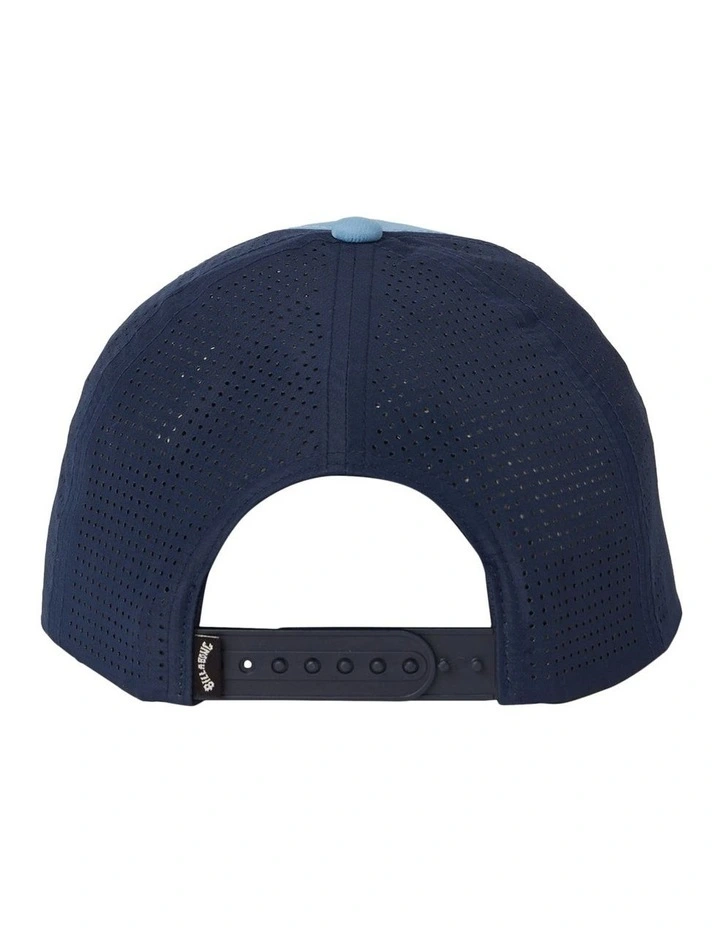 Crest Trucker Cap in Washed Blue image 2