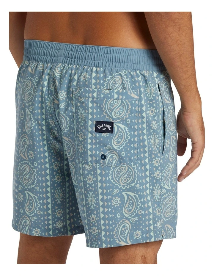 Sundays Layback Boardshorts in Blue image 4