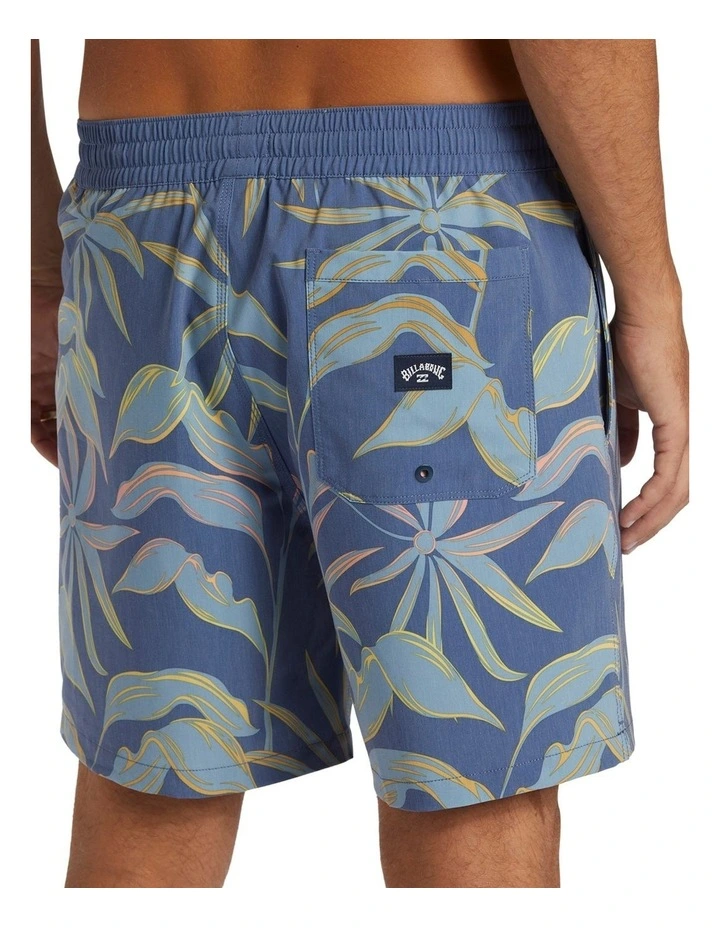 Sundays Layback Boardshorts in Washed Blue image 4