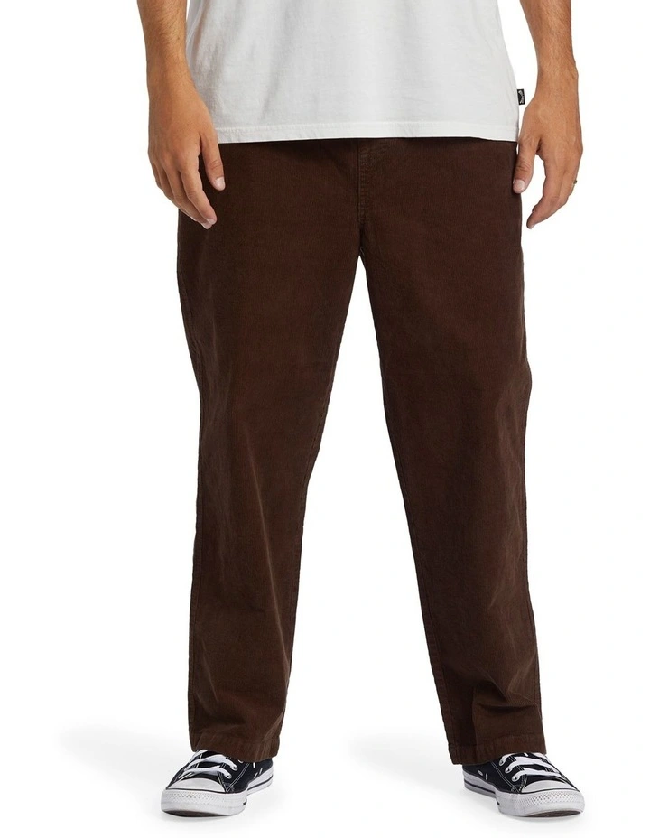 Larry Cord Pants in Brown image 1