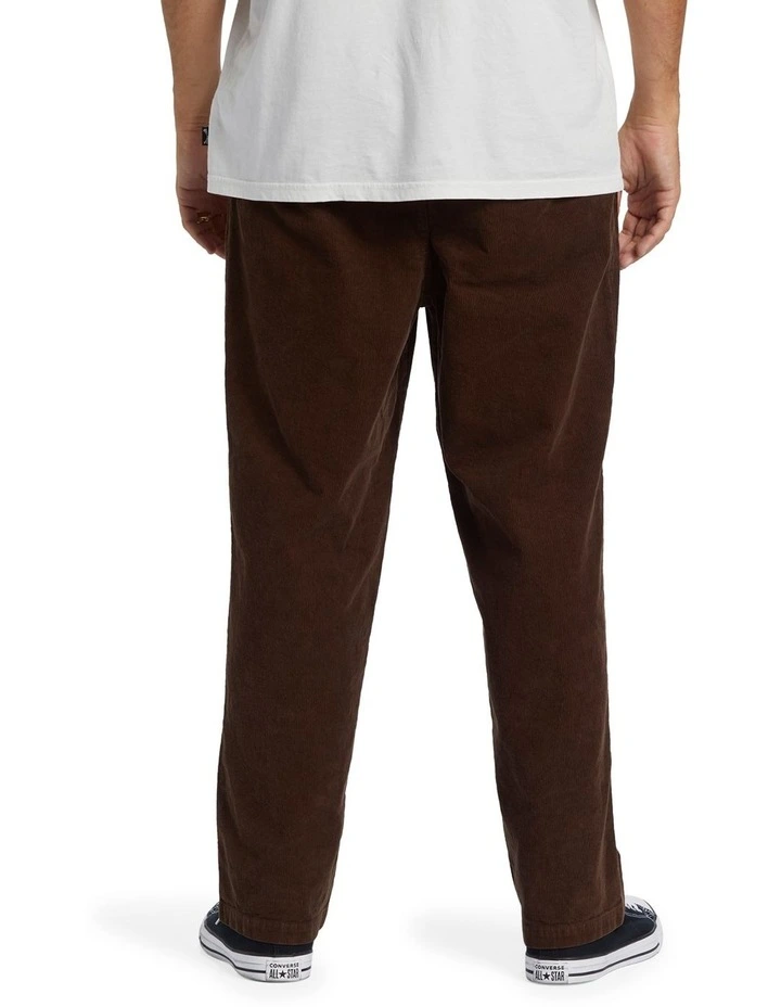 Larry Cord Pants in Brown image 2