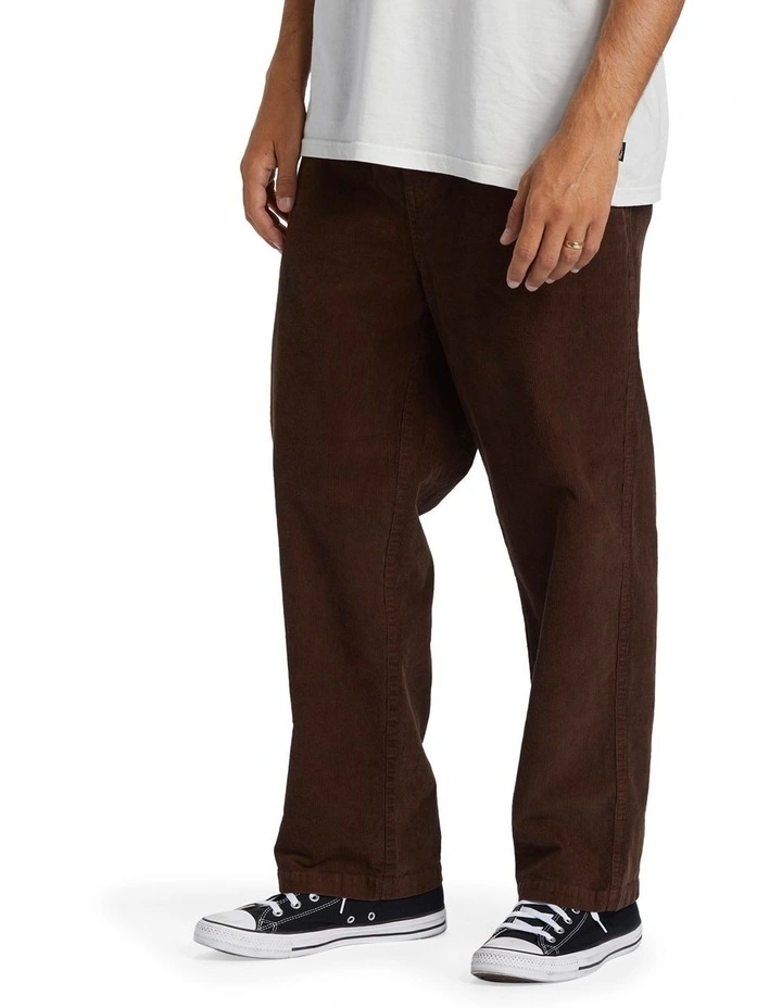 Larry Cord Pants in Brown image 3