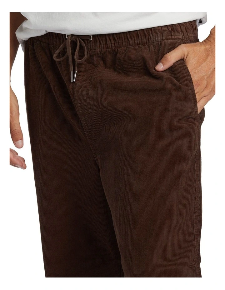Larry Cord Pants in Brown image 4