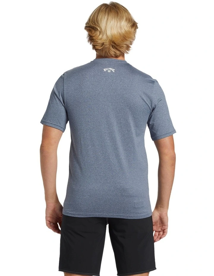 All Day Wave Rash Vest in Navy Heather image 2