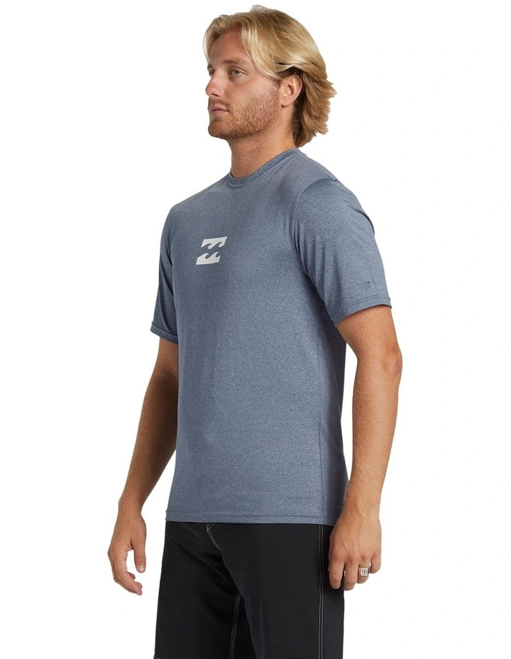 All Day Wave Rash Vest in Navy Heather image 3