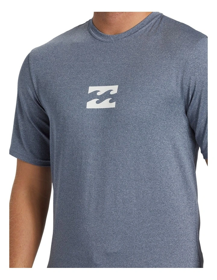 All Day Wave Rash Vest in Navy Heather image 4
