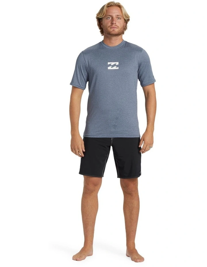 All Day Wave Rash Vest in Navy Heather image 5