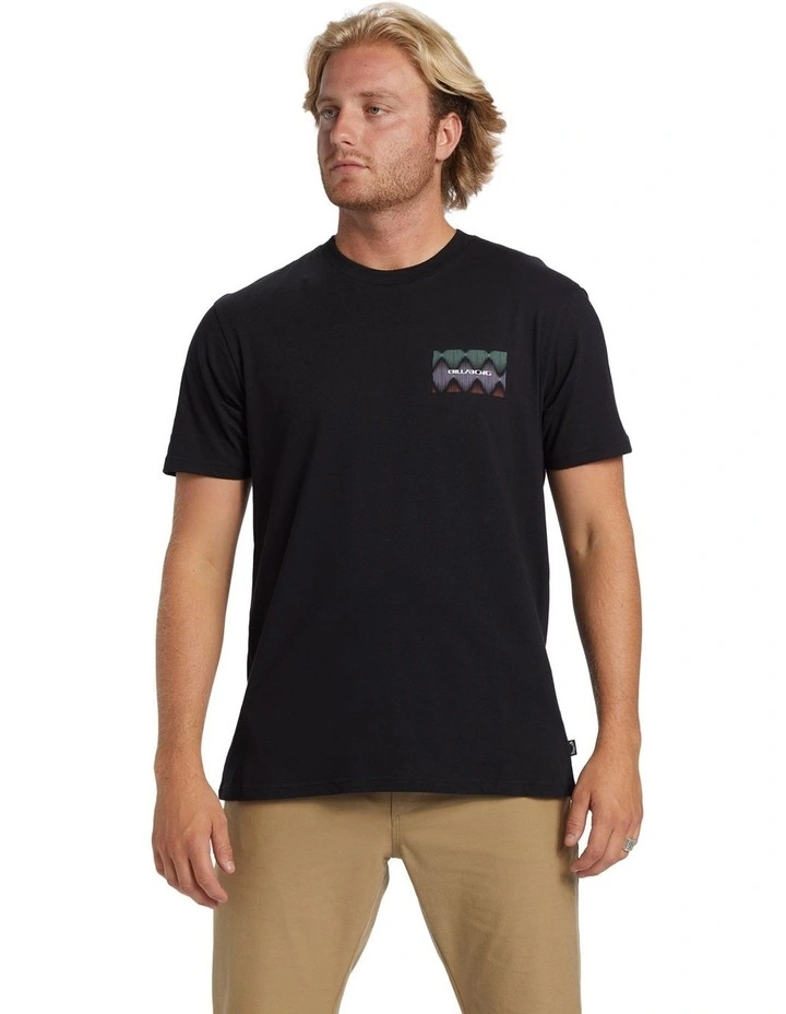 Segment T Shirt in Black image 1
