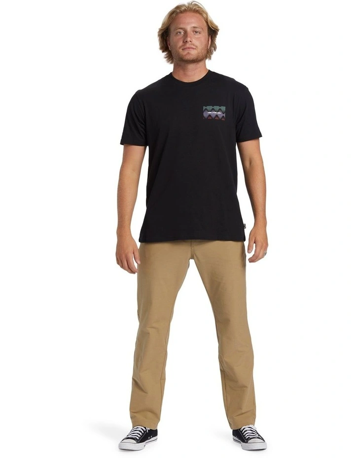 Segment T Shirt in Black image 5