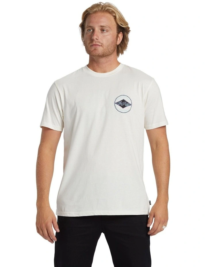Rotar Diamond T-shirt in Off White image 1
