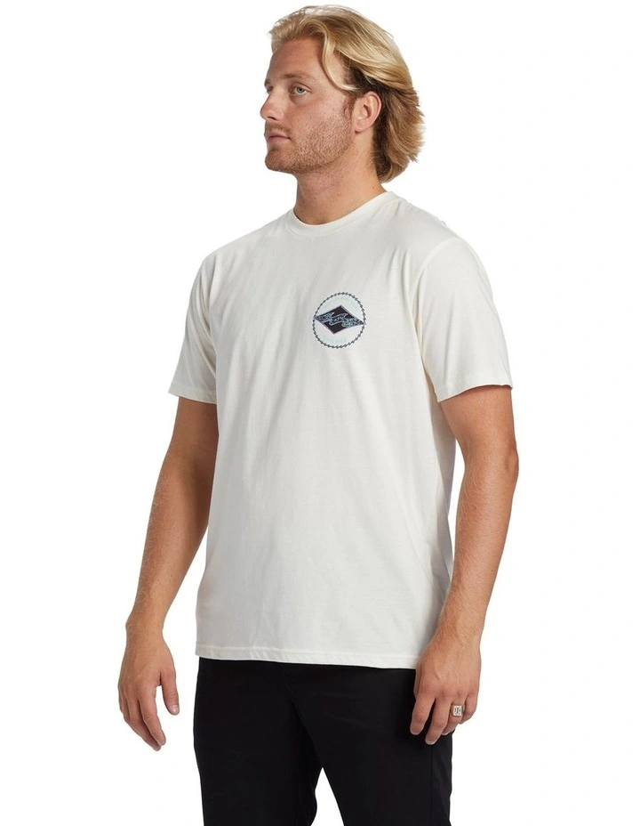Rotar Diamond T-shirt in Off White image 3