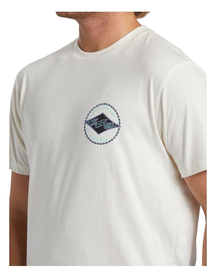 Rotar Diamond T-shirt in Off White image 4