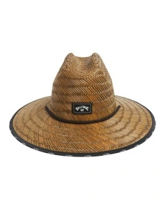 Waves Straw Hat in Brown