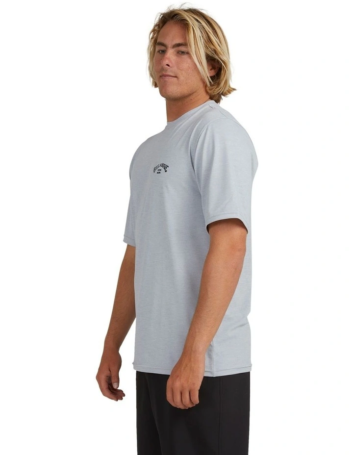 Shoreline Rash Vest in Light Grey Heather image 3