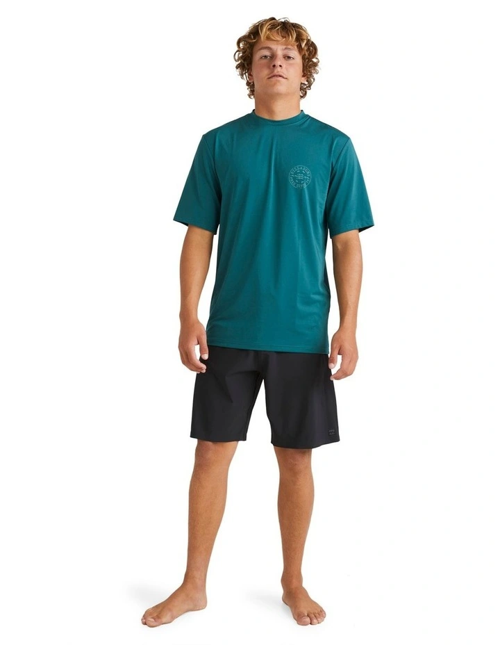 Big Wave Daz Rash Vest in Real Teal image 5