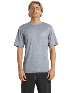 Big Wave Daz Rash Vest in Navy Heather