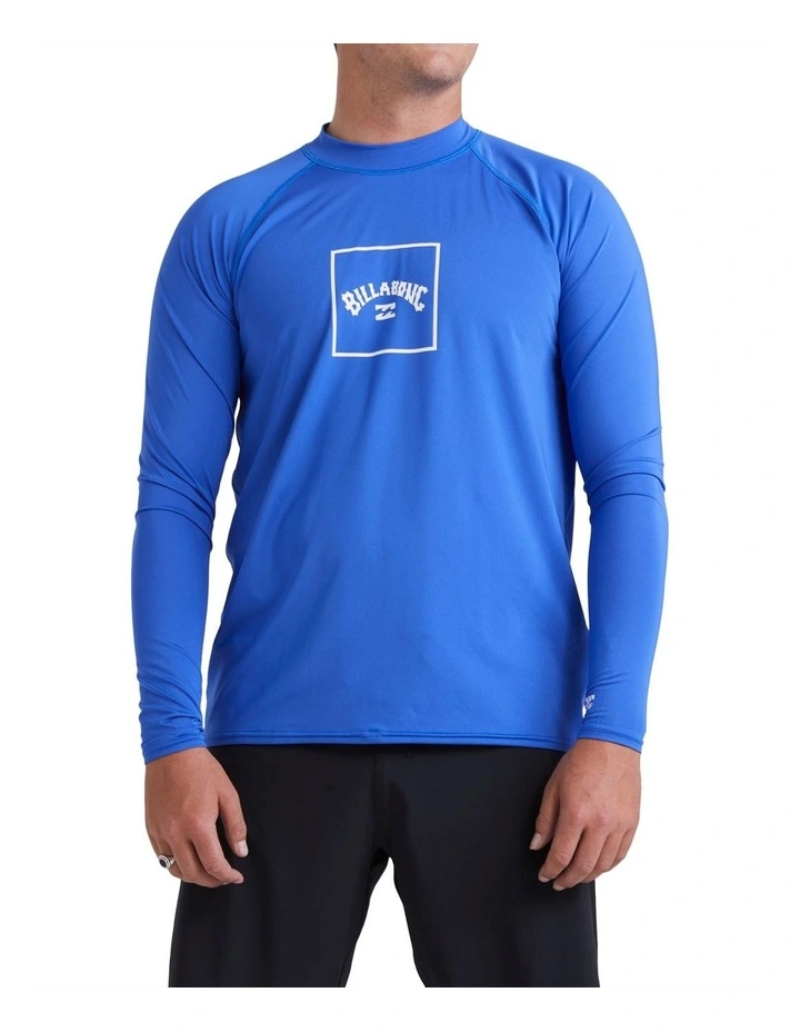 Boxed Arch Rash Vest in Cobalt image 1