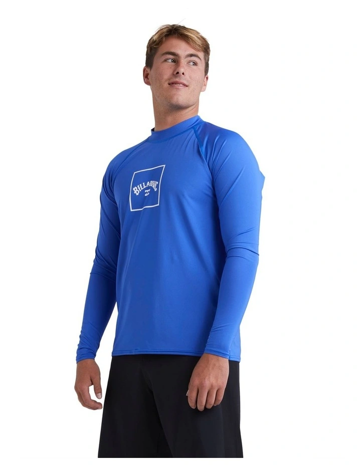 Boxed Arch Rash Vest in Cobalt image 3