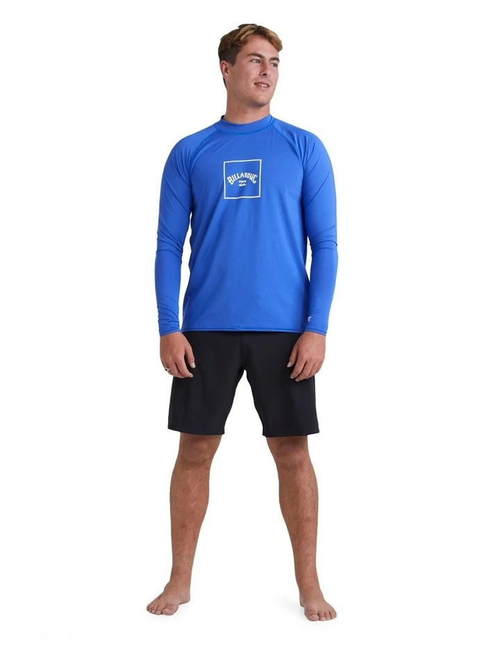 Boxed Arch Rash Vest in Cobalt image 5