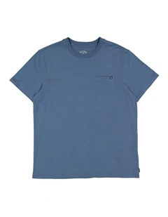 Premium Pocket T-Shirt Mid Blue