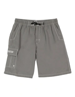 Throw On Boardshorts Pewter