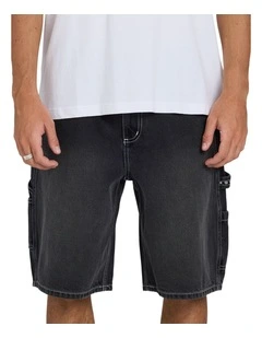 Bad Workwear Shorts in Black