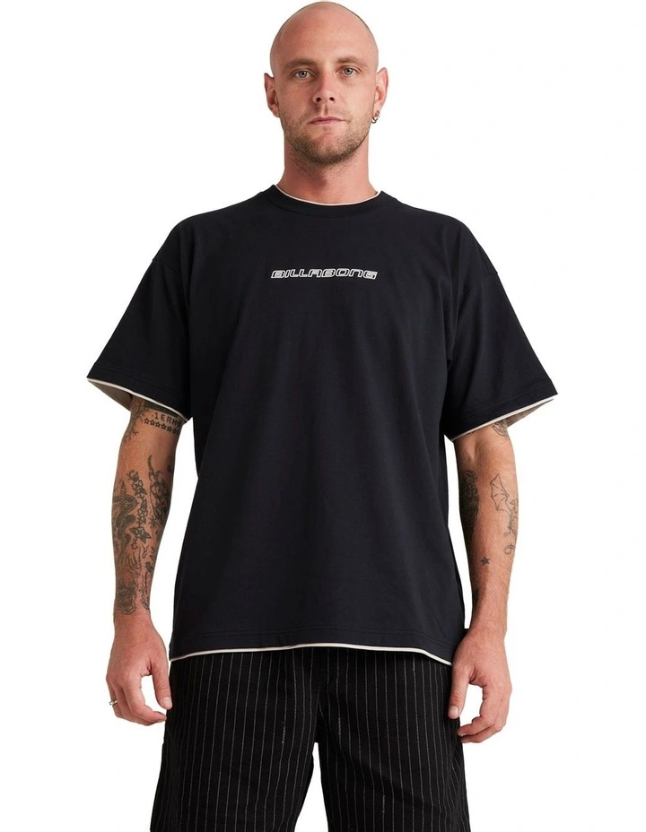 Tipper Short Sleeve T-shirt in Black image 1