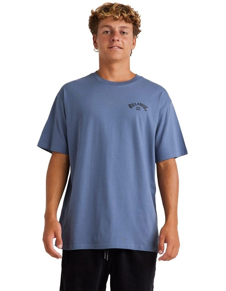 Team Arch T-shirt in Blue image 1