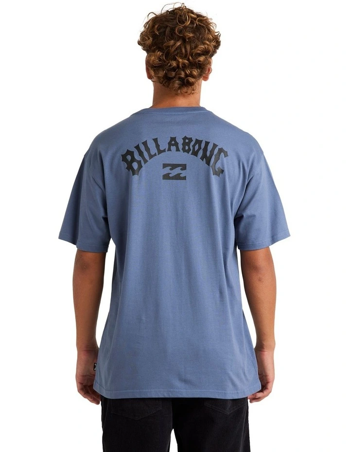 Team Arch T-shirt in Blue image 2