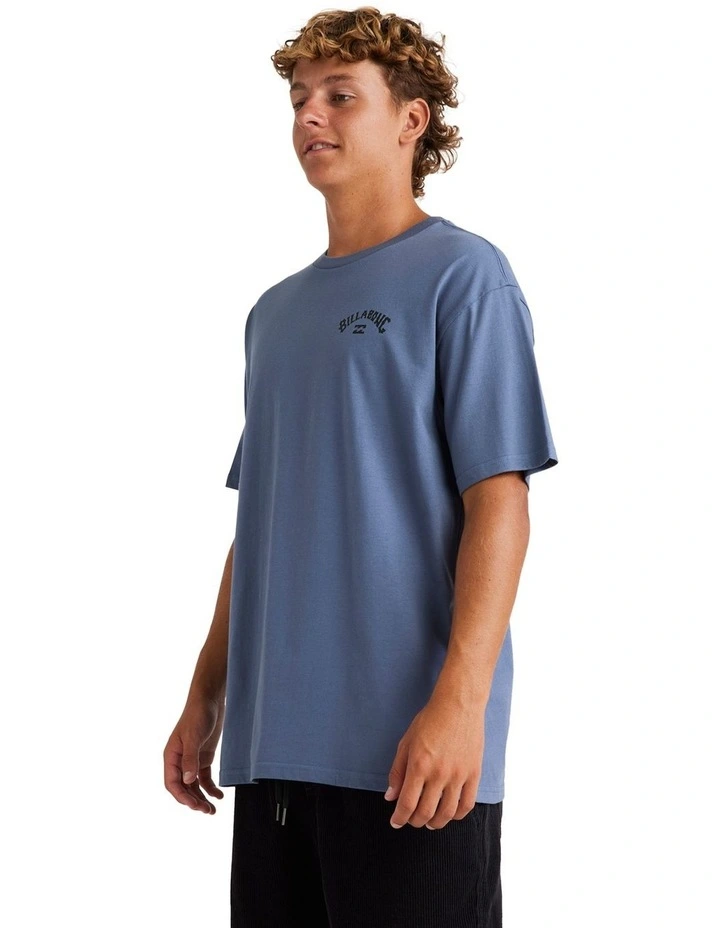 Team Arch T-shirt in Blue image 3