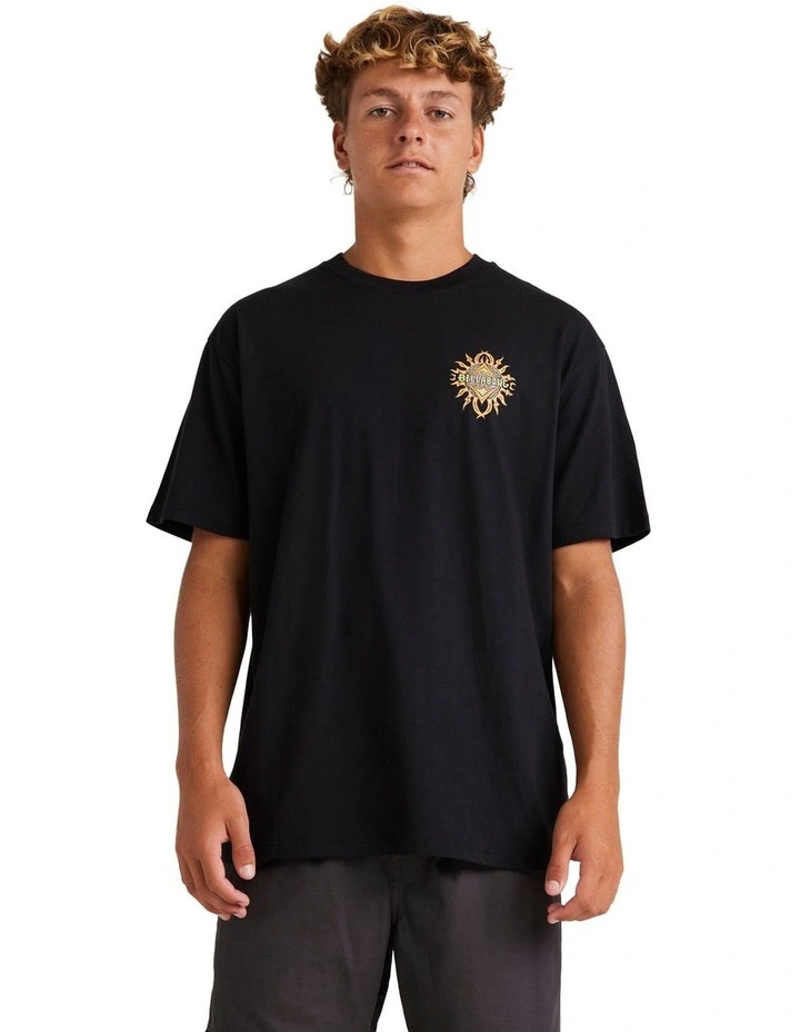 Sun Up T-shirt in Black image 1