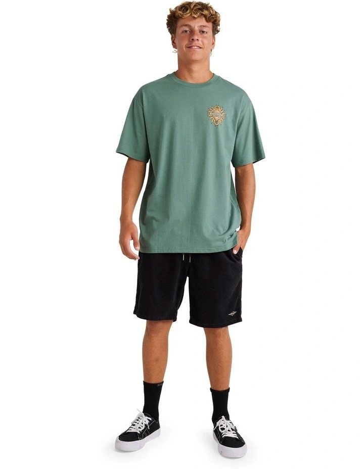 Sun Up T-shirt Hunter in Green image 5