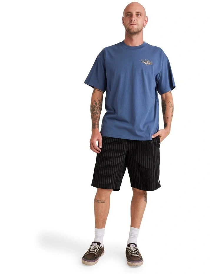 Flame Arch Og T-shirt in Slate Blue image 5