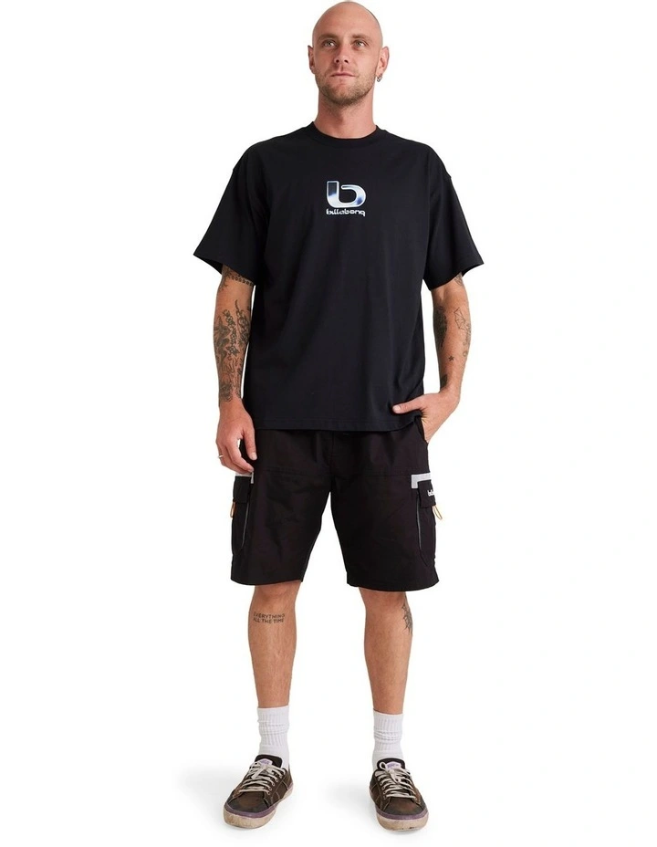 Chrome Short Sleeve T-shirt in Black image 5