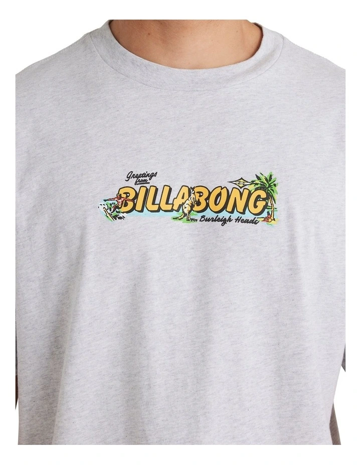 Holiday T-shirt in Light Grey Heather image 4