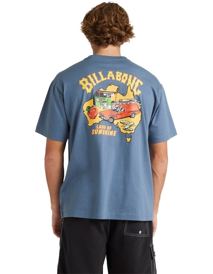 Land Of Sunshin T-shirt in North Sea image 2