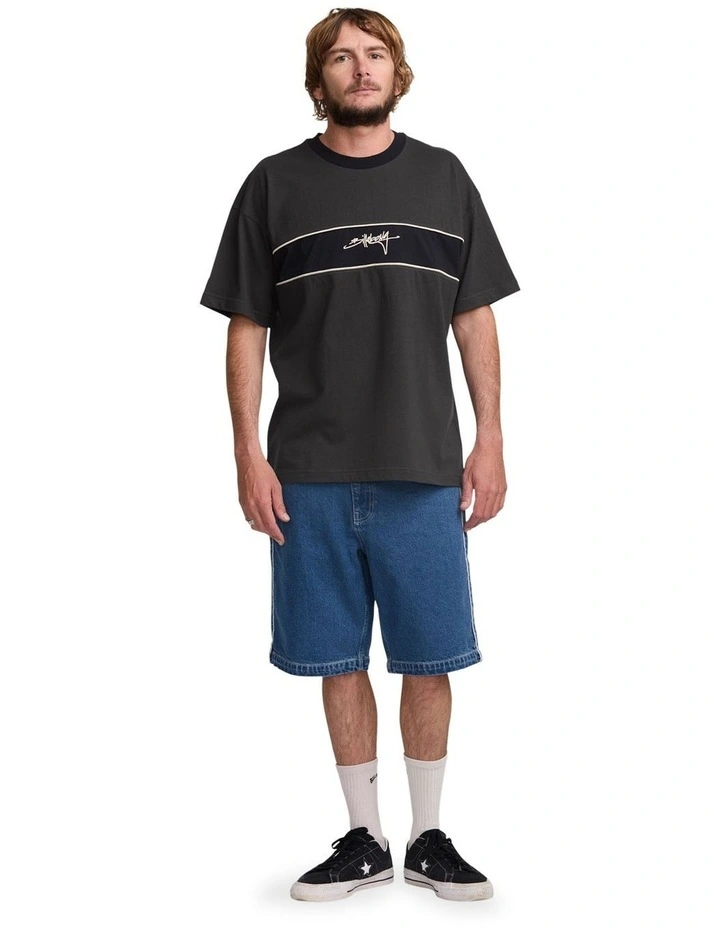 Warped Short Sleeve T-shirt in Black image 5