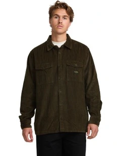 Bong Days Long Sleeve Shirt in Chocolate