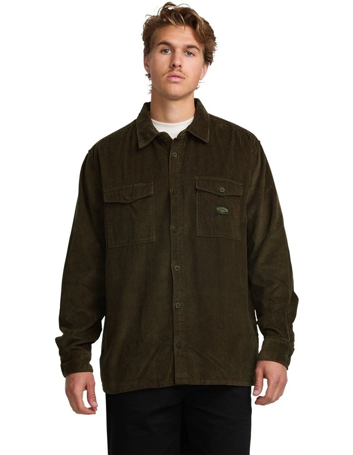 Bong Days Long Sleeve Shirt in Chocolate image 1